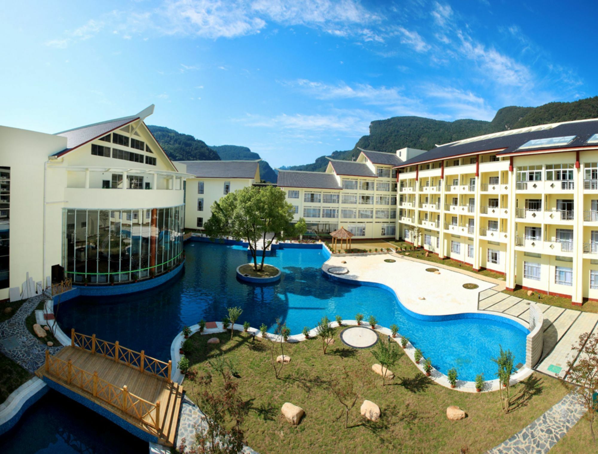Zhang Jiajie State Guest Hotel Чжанцзяцзе Экстерьер фото